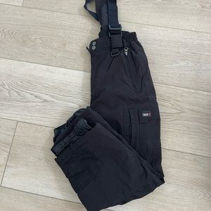 Weatherproof Black Snow Pants Medium 10/12 Bibs